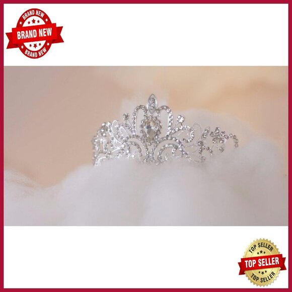 10-Piece Rhinestone Tiara Set with Combs for Parties & Weddings main image 4